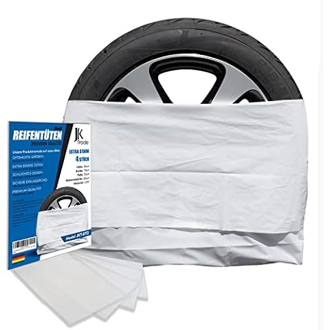 JK Trade® Bolsa para neumáticos de coche de 4 piezas Cover