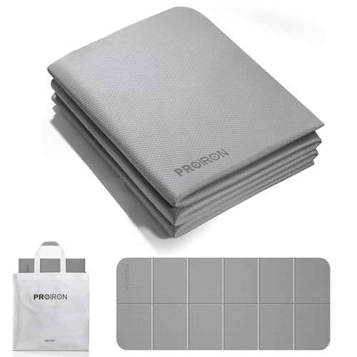 Tapis de yoga pliable antidérapant sans PVC PROIRON 6mm pour sport à la maison