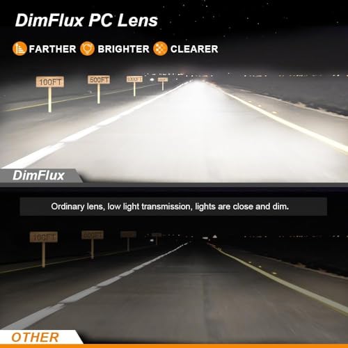 Image of Headlight Assembly for 2009-2014 Ford F150 Driver Left & Passenger Right Side Replacement Chrome Housing Amber Reflector