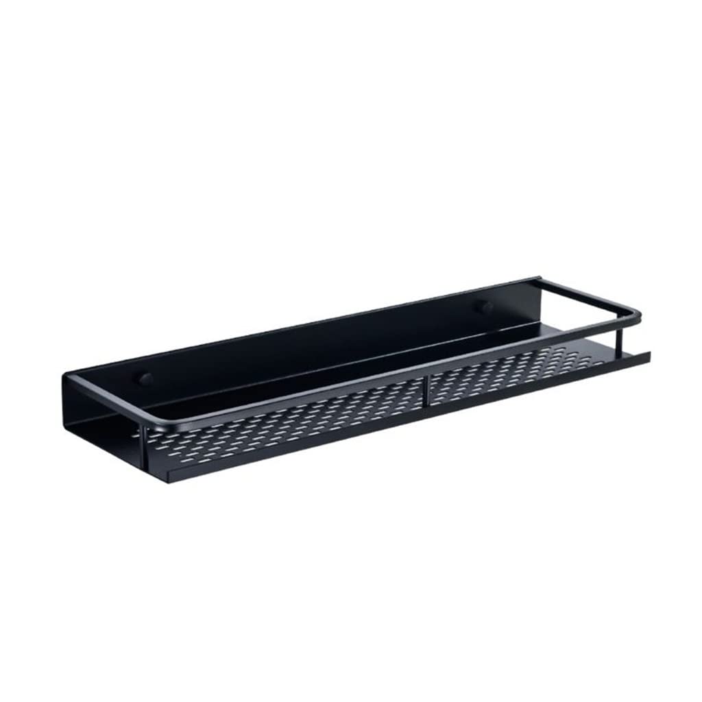 Rack de rangement aluminium douche support shampoing mural sans perçage