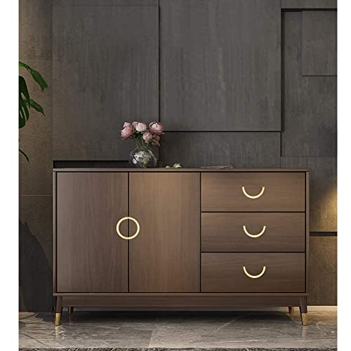 Mou 2Pir Of Cabinet Hardware Handles, Drawer Handles, Closet Handles, Tv Cabinet Handles, Stylish Golden Copper Handles, Double-Hole Handles #TOP1