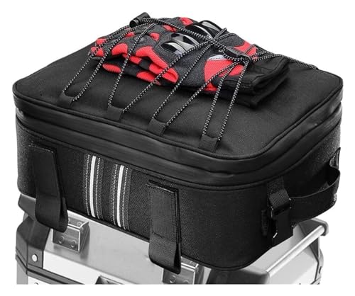 バイク用サイドポーチ 用 R 1200GS R1200GS LC R1200 GS 用 R1250GS 用 アドベンチャー 用 ADV F750GS F850GS トップバッグ トップボックス パニア ケース 荷物 オートバイテールバッグ(1 Genera