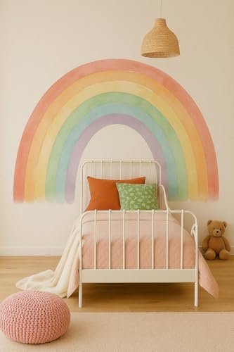 Vinilo Decorativo Pastel Rainbow 80 cm miniatura 5