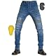 SHUOJIA Motorradjeans Für Männer Und Frauen, Motorradhosen Motorradjeans Sportliche Motorrad Hose Mit Protektoren Motorradhose (A3,XL)