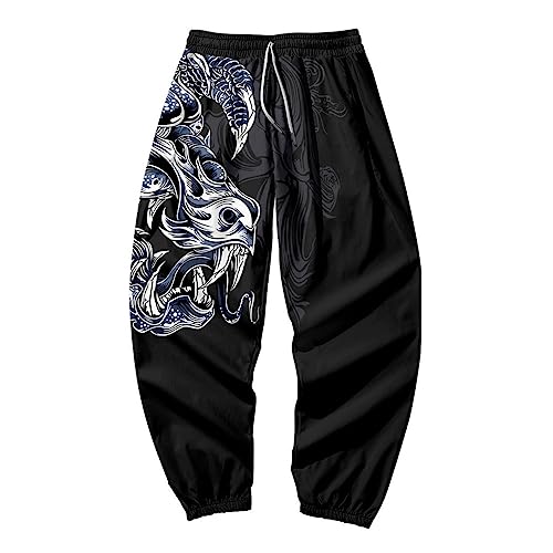 Pantalon de survêtement imprimé pour homme au design graphique exclusif