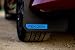 REK GEN Rally Mud Flaps Compatible w/Ford Focus 11+ (Race Blue Logo)