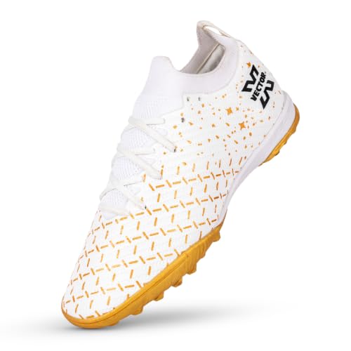 Image of Vector X Turf Shoe For Men Rubber Studs with Synthetic Leather Upper, Lightweight EVA Phylon Insole Give More Comfort, Cushioning & Grip|for Outdoor Sports training on Hard & Artificial Grass Surfaces