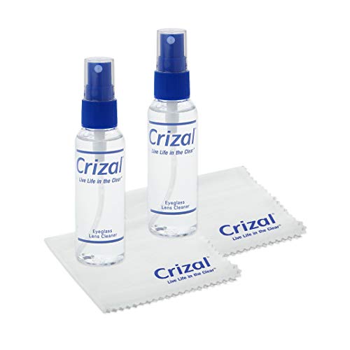 Glasses Cleaner | Eyeglass Cleaner- Crizal Lens Cleaner (2 oz) with Crizal 7"