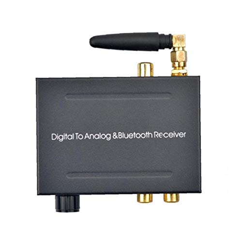 Conversor audio digital a analógico 192 kHz con chip DAC estéreo y recepción Bluetooth estable 7