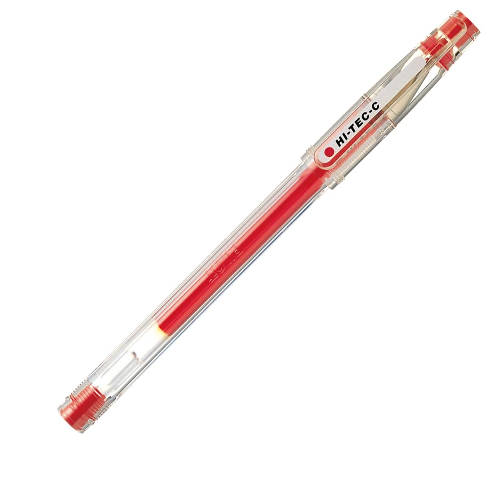 Amazon | パイロット ボールペン ハイテックC 激細 0.3mm レッド