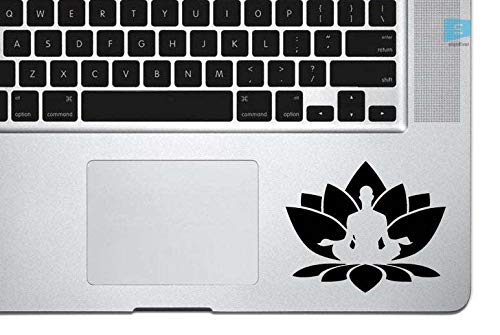 SIGN EVER Buddha Lotus Flower Stickers for Laptop Trackpad 15.6 14 13 Inches and All Models Laptop Stickers L x H 6.00 cm x 6.50 cm Pack of 2 (B084RHPC75) Amazon Price History, Amazon Price Tracker
