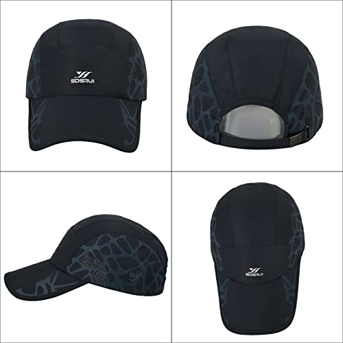 Image of Running Hat Mesh Quick Dry Hat Baseball Cap for Women Men