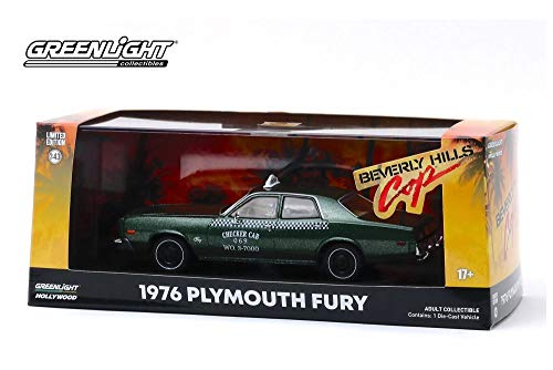 Modelo 1976 Plymouth Fury Taxi Checker Cab a escala 1:43 miniatura 3