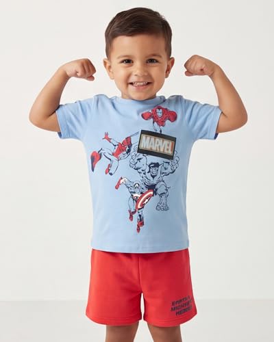 Image of Marvel Boys' T-shirt and Shorts Set
