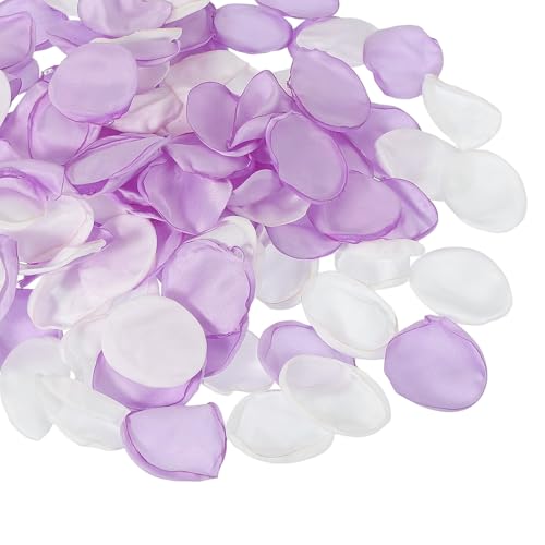 Pétales de rose artificiels sans tache ni flétrissement pour mariage 200 u