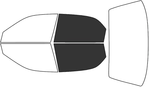 Rtint - Kit de tinte de ventana compatible con Suzuki Esteem 1996-2002 (Sedan), kit de respaldo - 20%