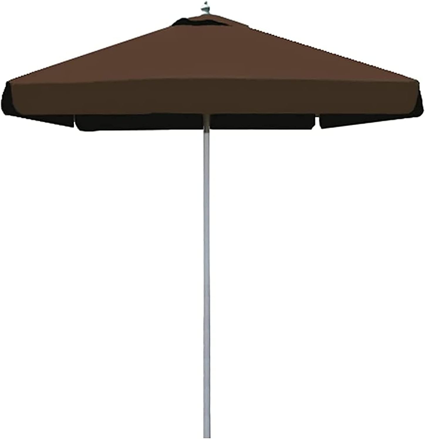 Garden Parasols Outdoor Garden Umbrella,Square Patio Umbrella,Waterproof,Rectangular Sun Umbrella Multi Colored (Brown 2M)