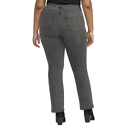 JAG Jeans Women's Plus Size Eloise Mid Rise Bootcut Jeans, Stormcloud, 20 Plus3