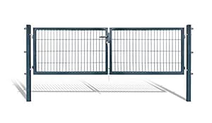 Koll Living Garden Doppelflügeltor 80x300cm anthrazit