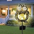SRNPMIU Solar Lights Outdoor Decor, Solar Cat Yard Decorations Outdoor, Garden Decorative, IP65 Waterproof, Gifts for Women Mom, for Yard Patio Lawn Pathway Landscape