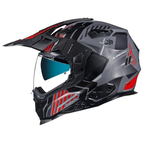 Nexx X.Wed 2 Wild Country casco (Black/Grey/Red,M (57/58))