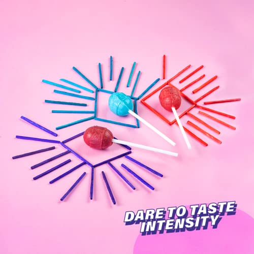 Colombina Bon Bon Bum Lollipops W/Bubble Gum Center - Berry Explosion Flavor, 1 Pack Of Individually Wrapped Assorted Berry Suckers, Perfect Holiday Candies And Pantry Staples, 6 Oz Bag, (10 Count) #TOP7