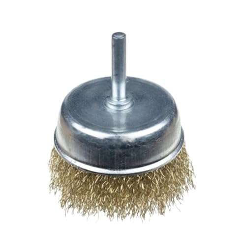 Roue fil cuivre brosse métallique pour perceuse pour nettoyer les métaux sales
