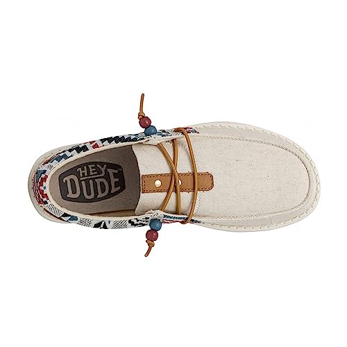 Image of HEYDUDE Women's Ellie | Women's Shoes | Women's Lace Up Loafers | Comfortable & Light-Weight