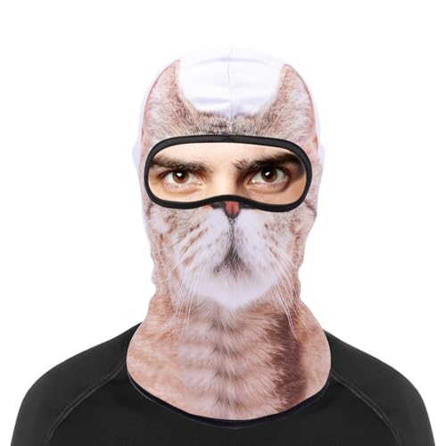 Image of Balaclava Mask 3D Print Full Face Mask Cooling Neck Gaiter Sun Protection Face Cover Mask Windproof Ski Mask