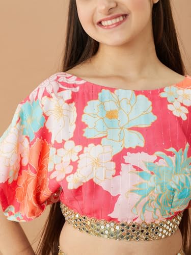 Image of Pspeaches Girls Top and Palazzo Set