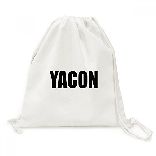 Sac cordon yacon fruit pour éviter les sacs lourds lors des visites