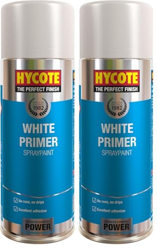 Hycote Apprêt Blanc 400ml (Lot de 2)