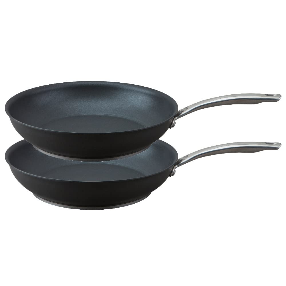 Circulon Excellence 2-teiliges Bratpfanne Set 26/30 cm | 2X spülmaschinenfeste Induktionspfanne mit hochwertigem Pfanne Antihaft |Pfannen mit Griff aus Edelstahl
