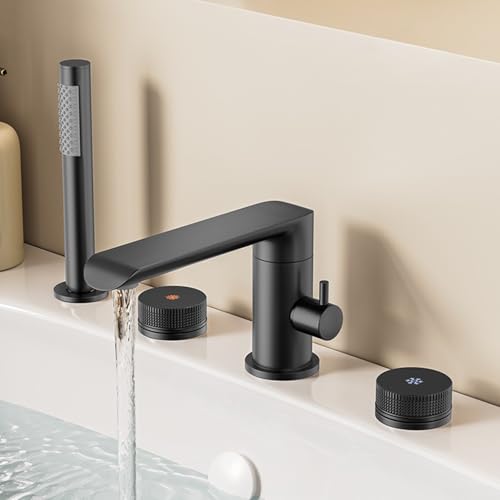 Mitigeur de bain 4 trous avec douchette MOCHAMIK pour un spa chez soi