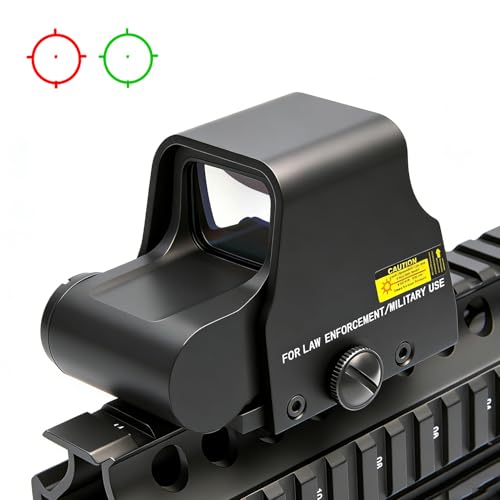 Paike 553 holographisches Metallvisier, hellgrünes und rotes Punktvisier