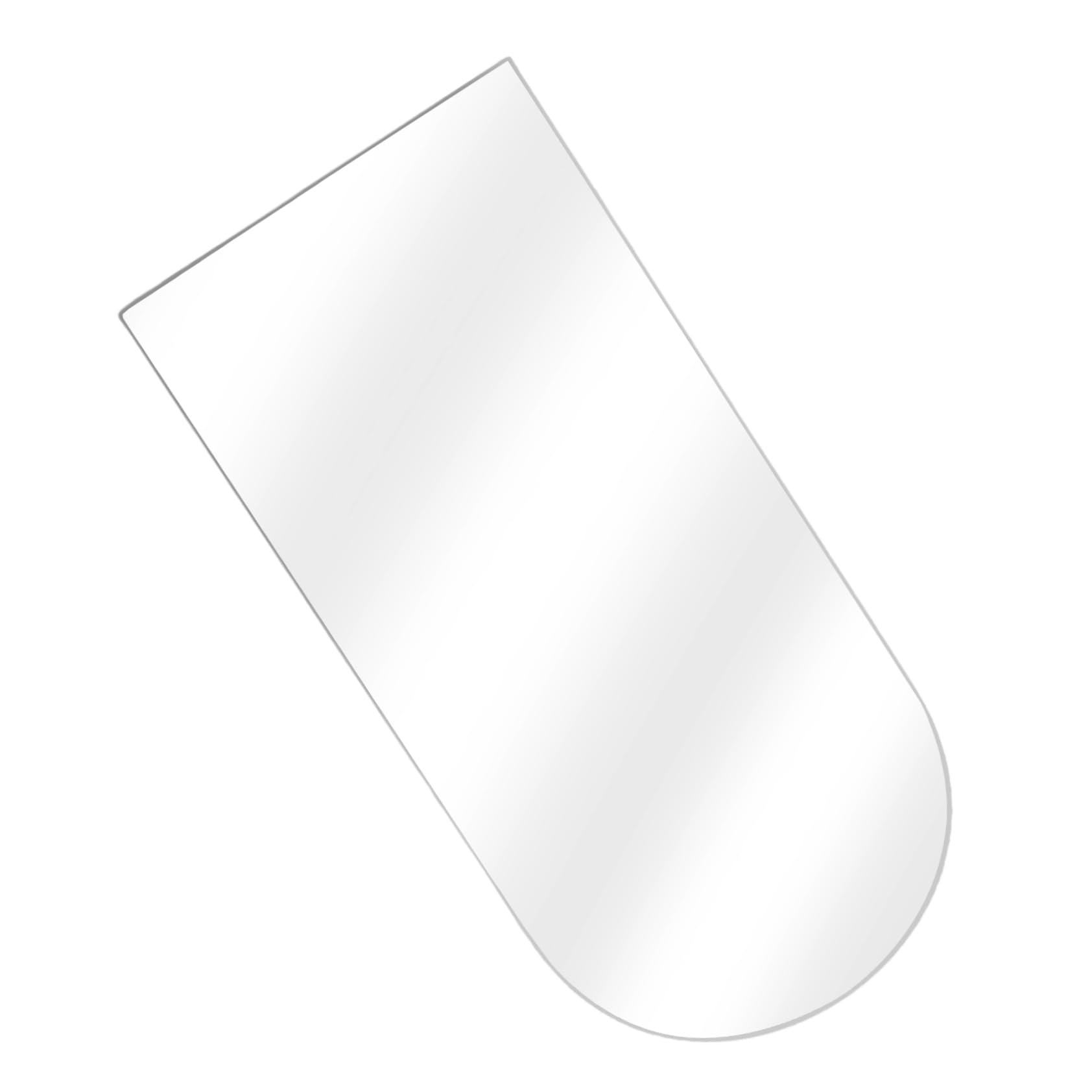 Healifty Irregular Wall Mirror Sheet Decorative Acrylic Mirror for DIY Home Decor Stylish Makeup and Wall Display Unique