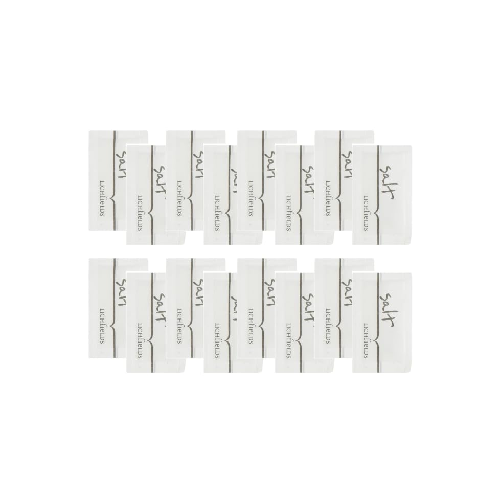 250 X Salt Sachets - Bulk Pack Individual Packs – Travel Size Salt for Holidays, Catering, Camping & Takeaways