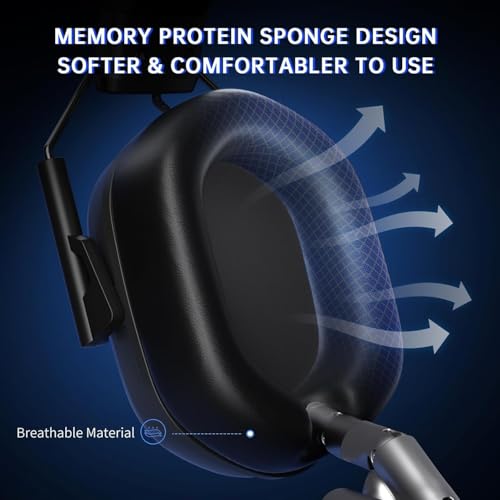 Image of RYR Wireless Gaming Headset for Xbox Series X|S, Xbox One, PC, PS4 /5, Mac, Switch, Mobile, 3D Surround Sound, Bluetooth 5.3, 60H Battery, Gaming Headphones with Detachable Noise Canceling Mic-Black