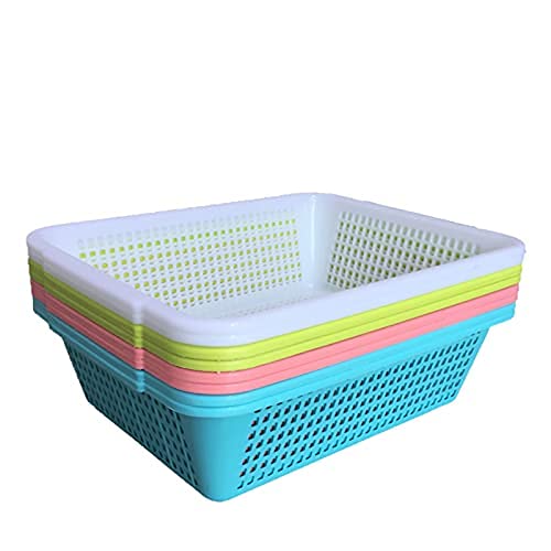 Amazon.co.jp: DFQYSVO A4収納バスケットプラスチックカップバスルーム