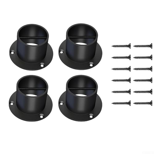 Anclaje de brida para poste redondo de 50mm y soporte de barandilla exterior 4