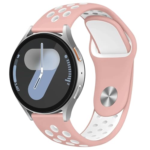 Bracelet anti-irritation pour Galaxy Watch 4 durable et léger en silicone
