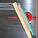 JCFANTS Aluminum Table Saw Precision Miter Gauge Works w/Table Saws, Band Saw and Router Table, Includes Multi T–Track Fence w/Scale, T-track Flip Stop(Red)