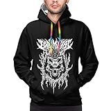 [misdozcq] BABYMETAL ベビーメタルメンズ パーカー 長袖 プルオーバー スウエット フード付き ジャージ ゆったり カジュアル S-3XL 大きいサイズ 秋冬服 L