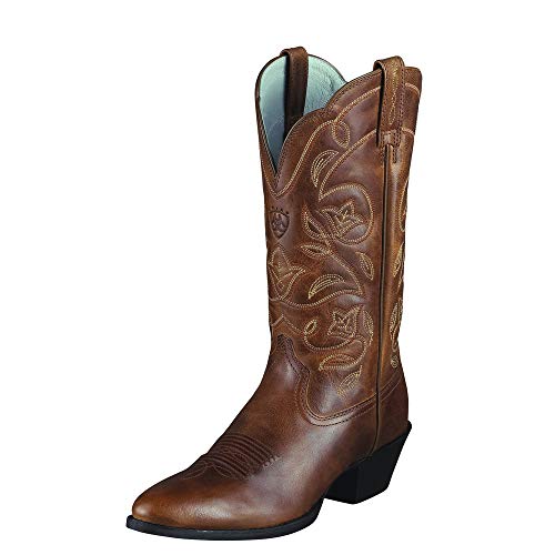 Image of ARIAT Heritage Round Toe Western Boots - Women's Leather Cowgirl Boots