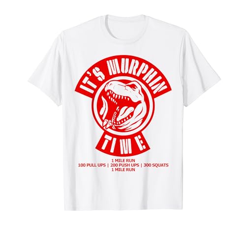 Entrenamiento para el Día de los Caídos de Murph, WOD Retro, It's Murphin Time, divertido Camiseta