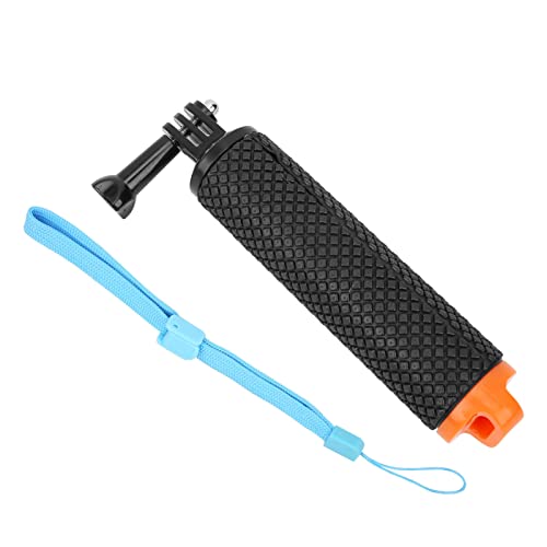 Yctze Palo Selfie Flotante Impermeable para Buceo, monopié ACCIÓN, 9, Accesorio de Fotografía Antideslizante, Ligero y Portátil, Esnórquel, Natación y Surf (Orange)