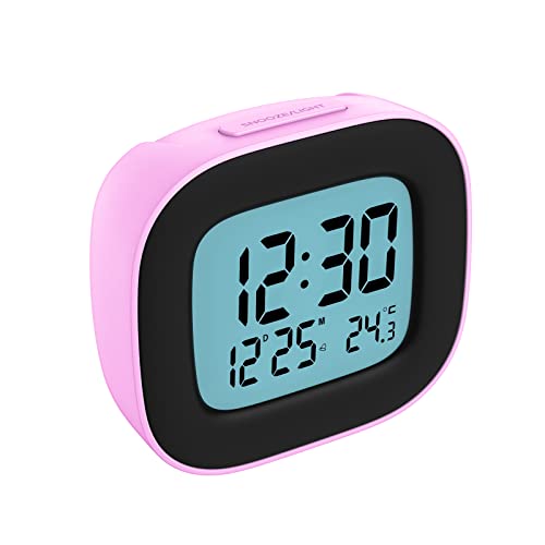 HOMVILLA Reloj Despertador Digital Pequeño con Luz Cover