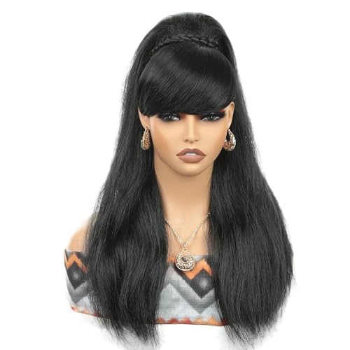 Extension de cheveux Yaki 25 pouces pour corriger un manque de volume