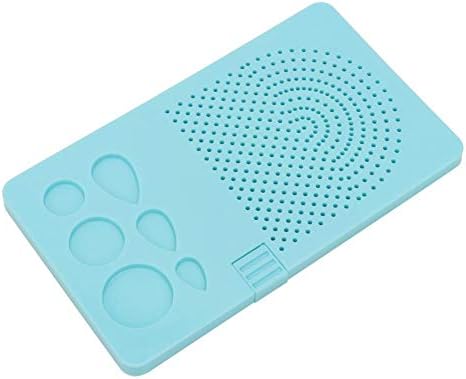 Guide Quilling Board, 6.1x3.6inch Quilling Tool Quil Board with Pins Storage Box, 20 Roots Needle Plate DIY Grid Tool for Paper Crafting
