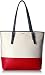 Nine West Deda Tote Large, Milk/Moody Blue/Dynasty Red